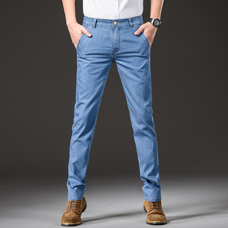 Pantalones vaqueros finos de t - Levis Jeans 501 reseña y precio