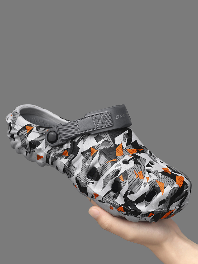 Sandalias de camuflaje para ho - Flip Flop Leather Men reseña y precio