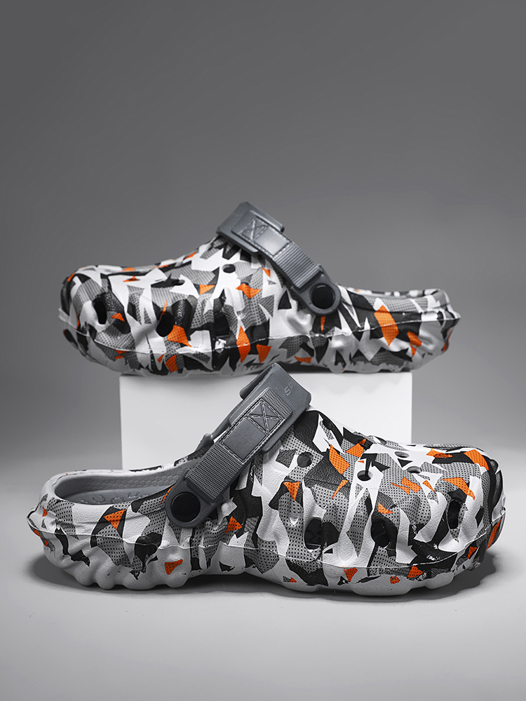Sandalias de camuflaje para ho - Flip Flop Leather Men reseña y precio