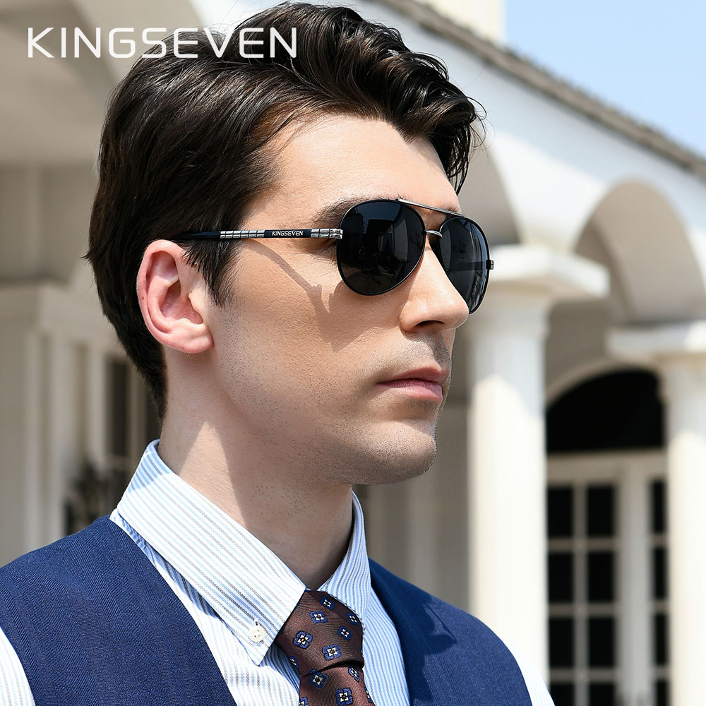 KINGSEVEN 2024 Nuevo diseño Ma - Sunglasses Aviator Polarized reseña y precio
