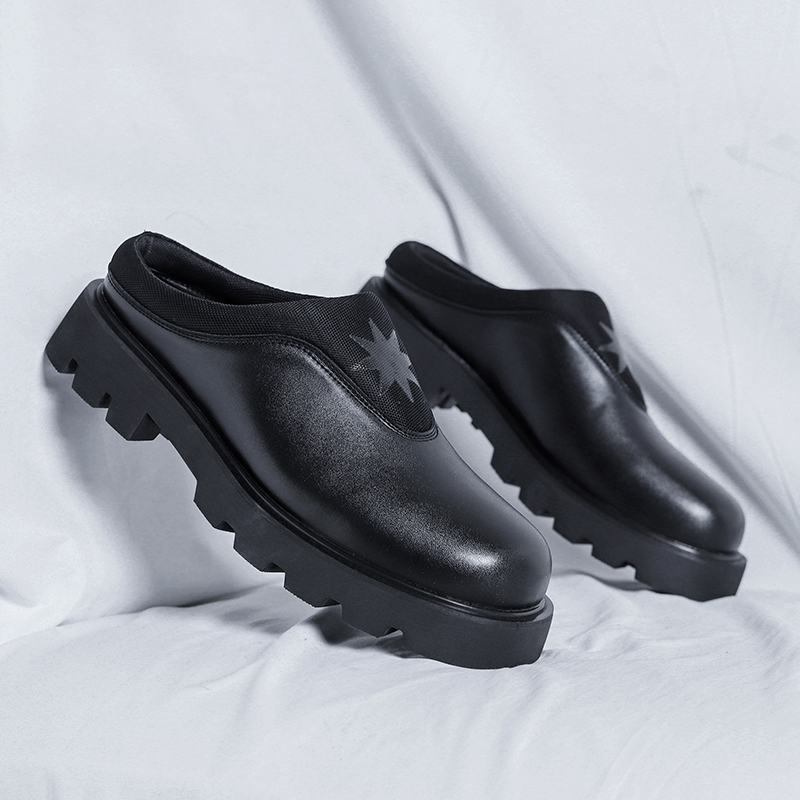Zapatos de plataforma para hom - Flip Flop Leather Men reseña y precio
