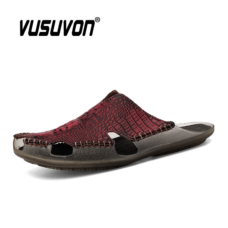 Chanclas para hombre, zapatill - Flip Flop Leather Men reseña y precio
