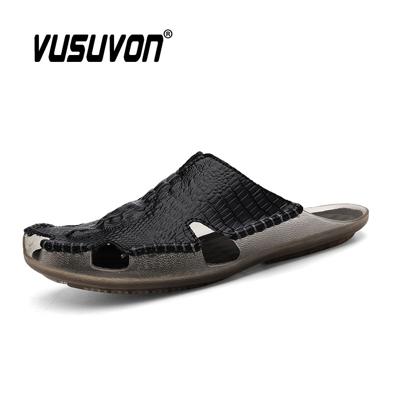 Chanclas para hombre, zapatill - Flip Flop Leather Men reseña y precio